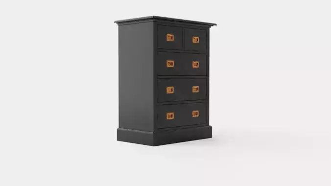 Eastham chest of drawers black