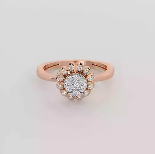 Diamond Ring 3dm stl obj renders details
