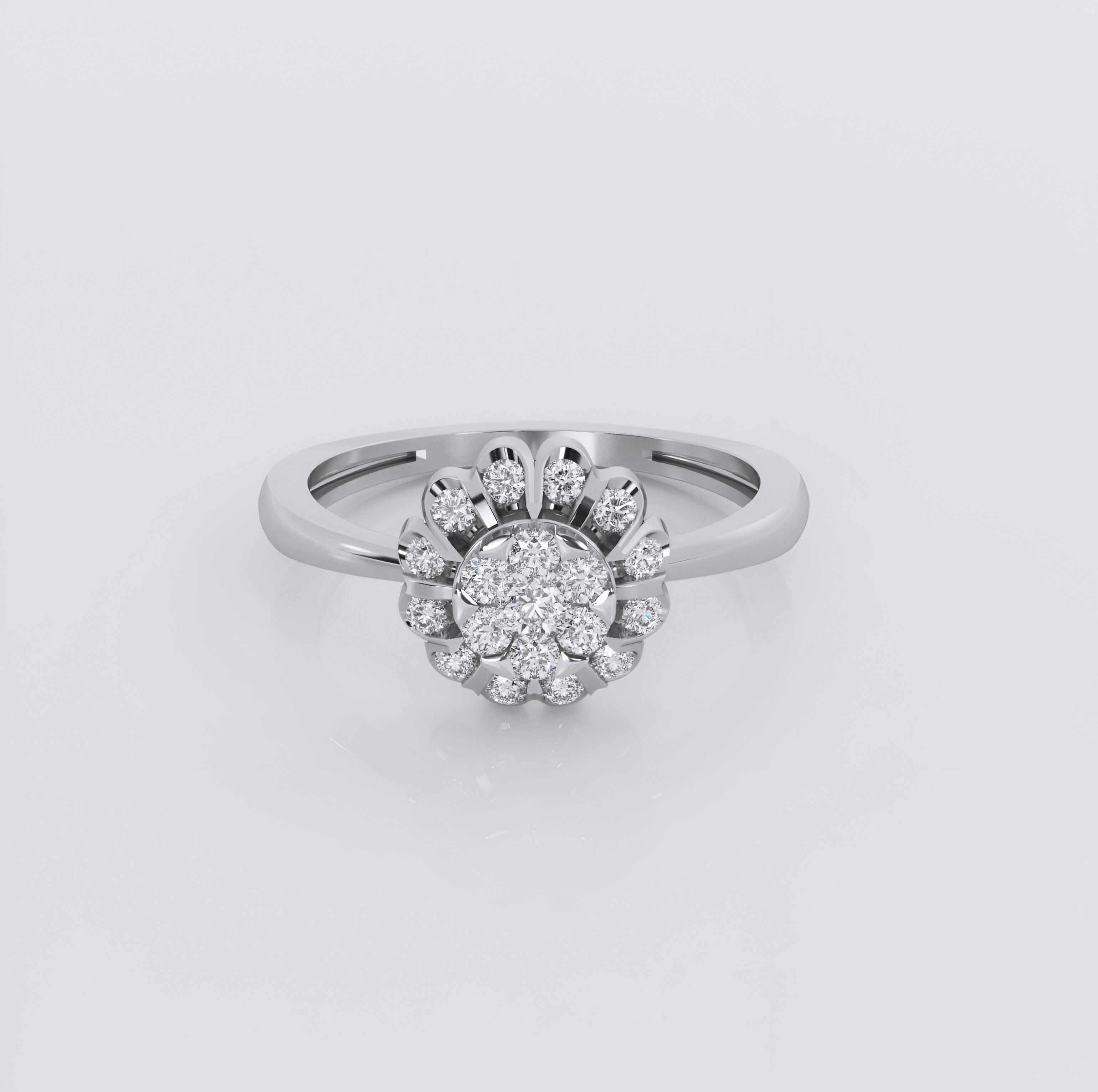 Diamond Ring 3dm stl obj renders details 3D print model_2