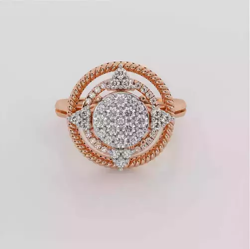 Diamond Ring 3dm stl obj renders details