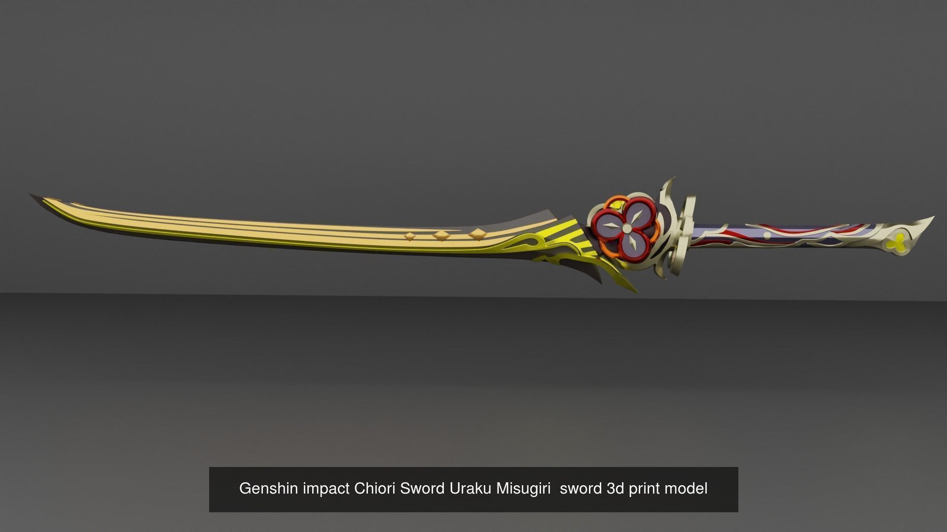 Genshin Weapons 3D Model Collection_86