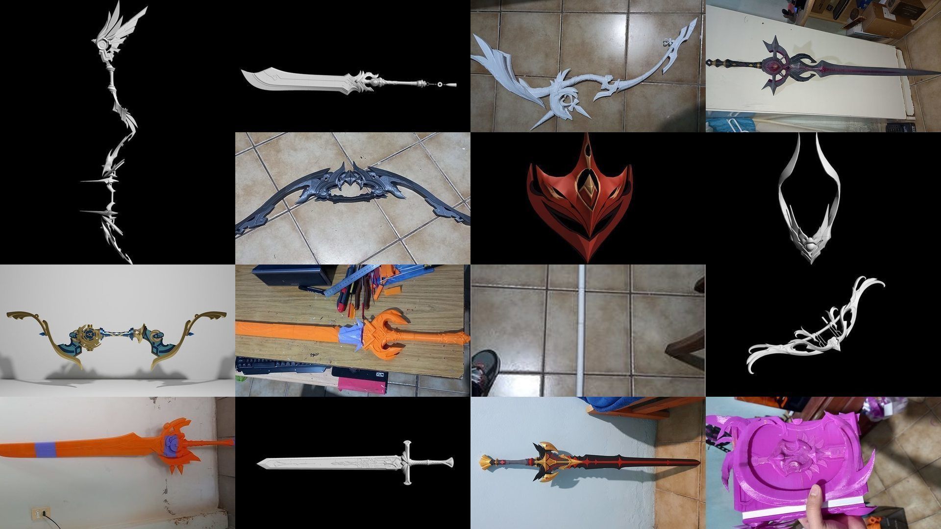 Genshin Weapons 3D Model Collection_10