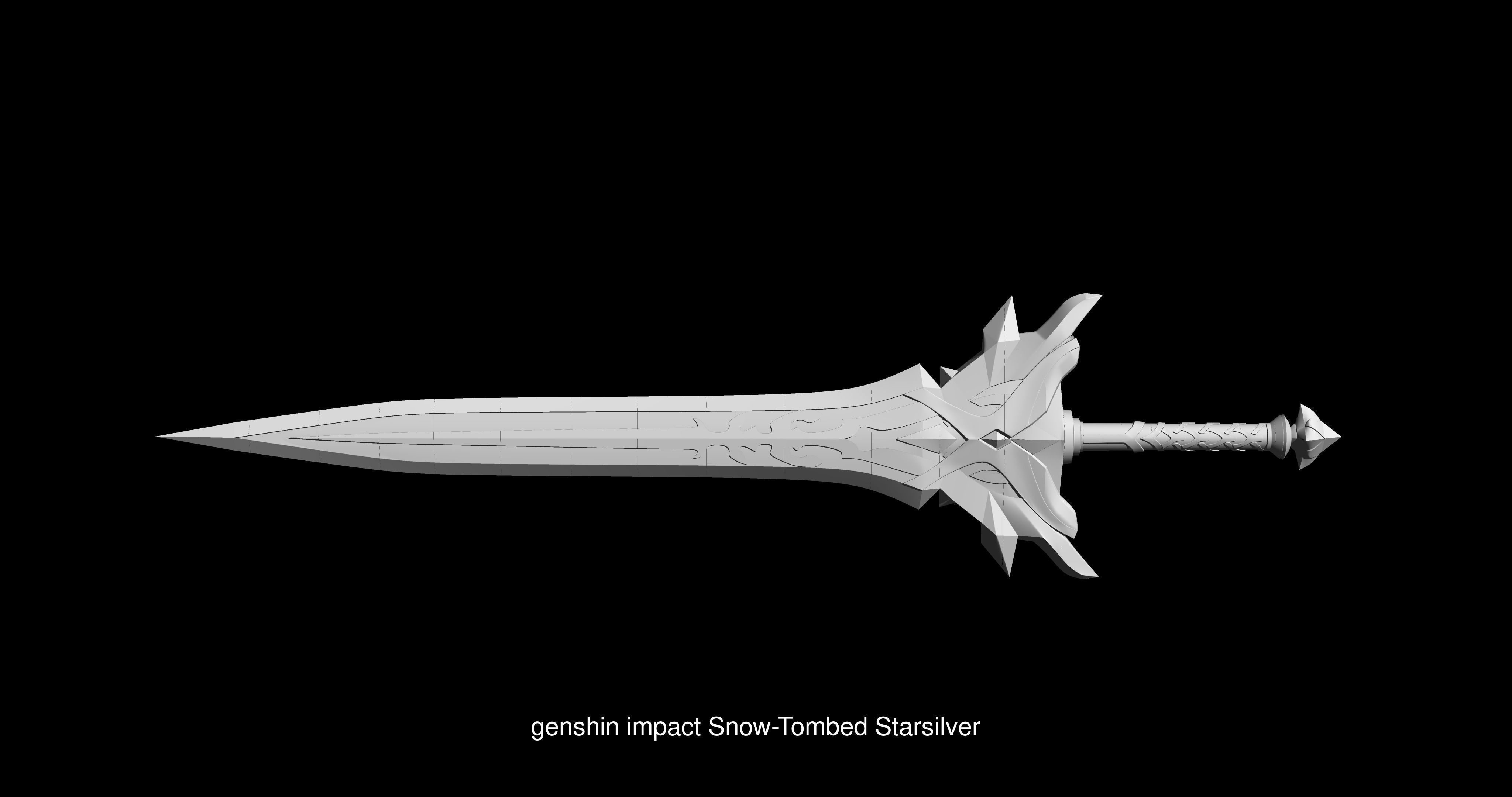 Genshin Weapons 3D Model Collection_80