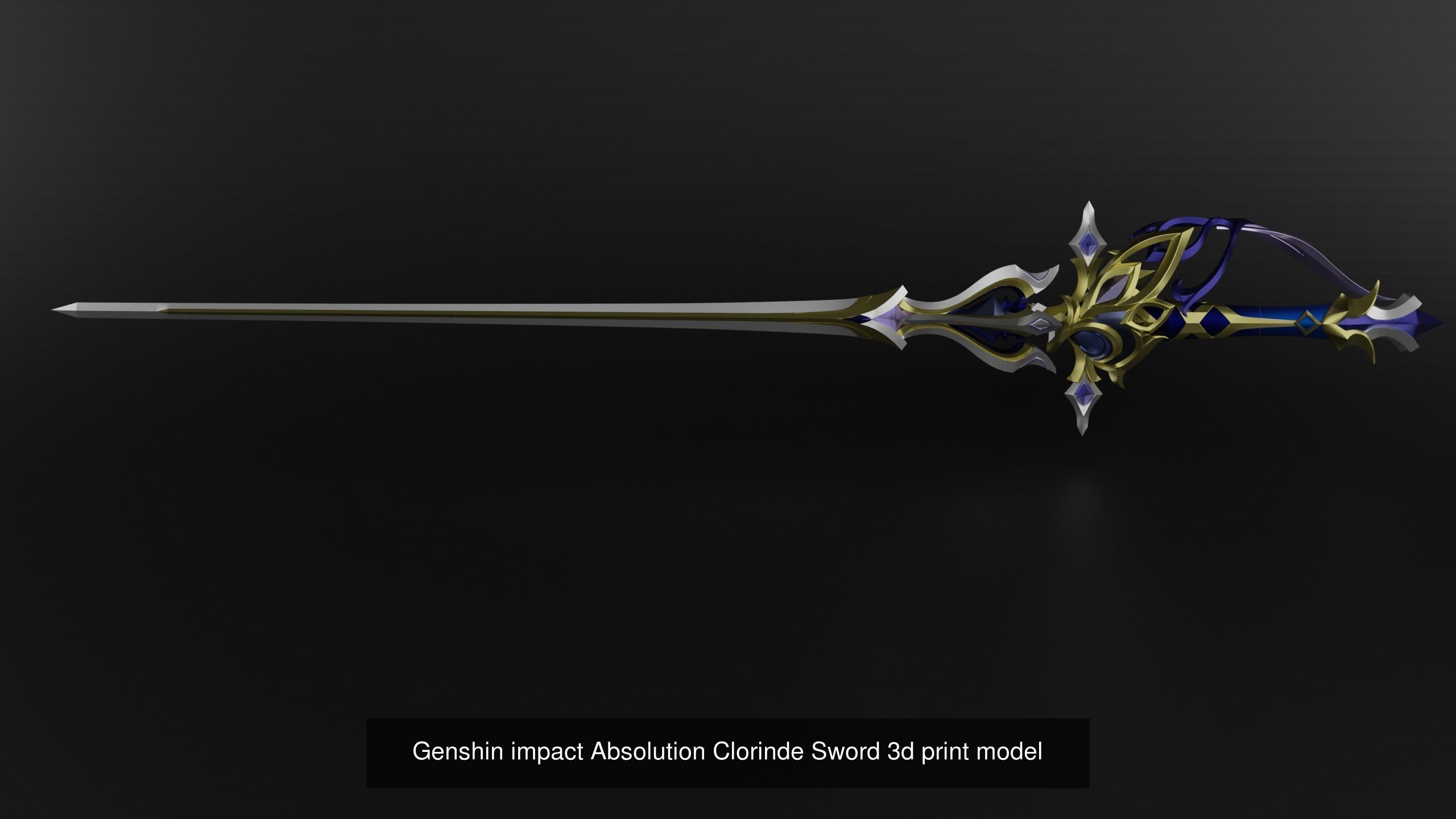 Genshin Weapons 3D Model Collection_91