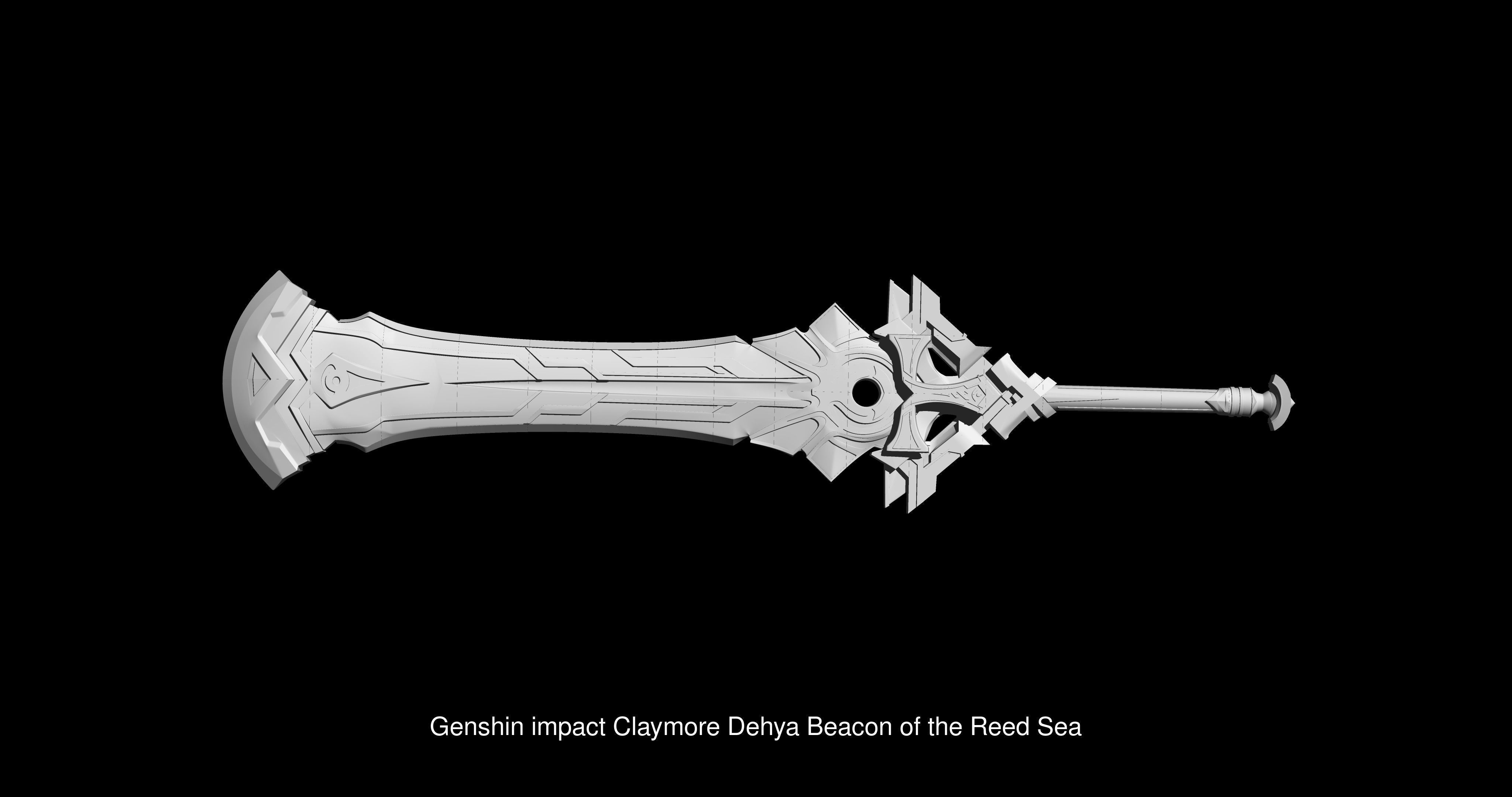 Genshin Weapons 3D Model Collection_69