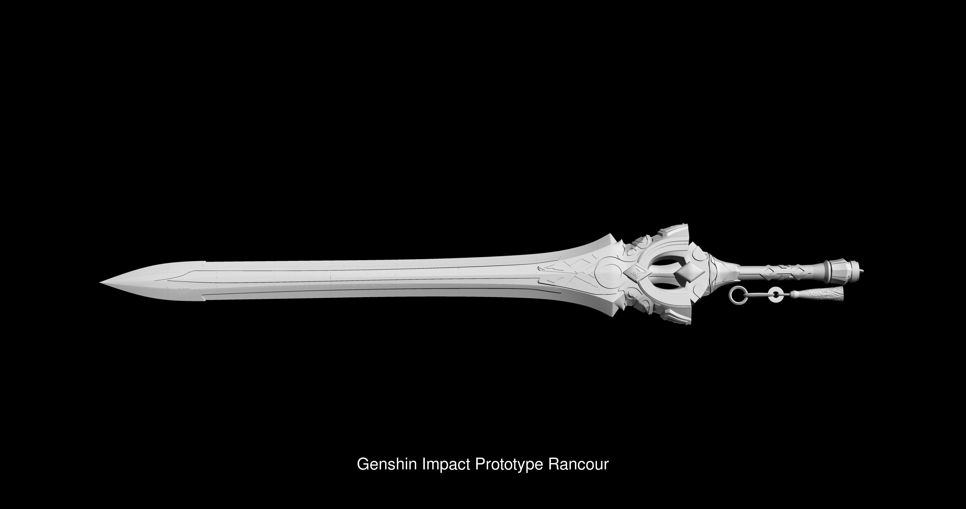 Genshin Weapons 3D Model Collection_23