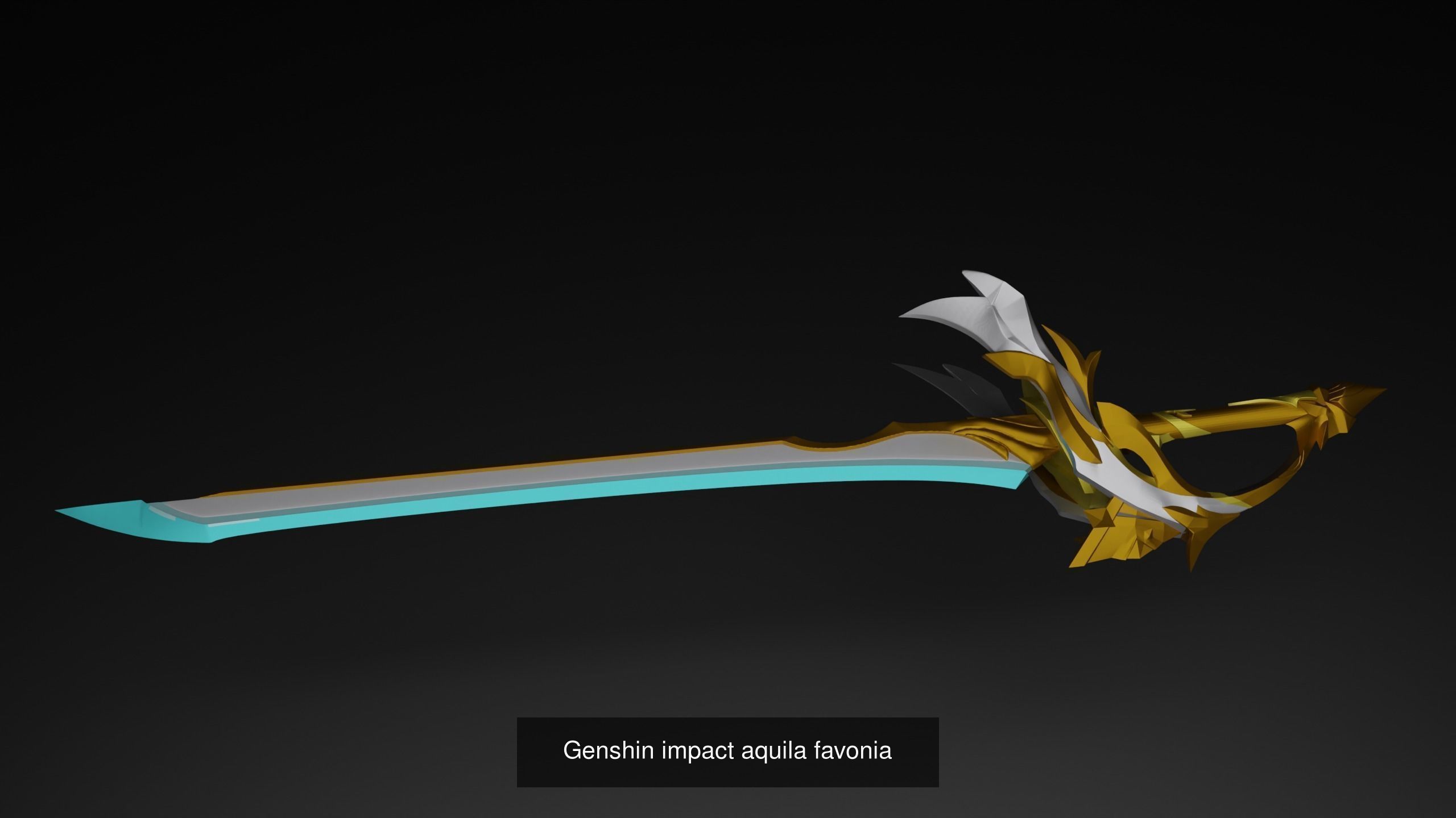 Genshin Weapons 3D Model Collection_18