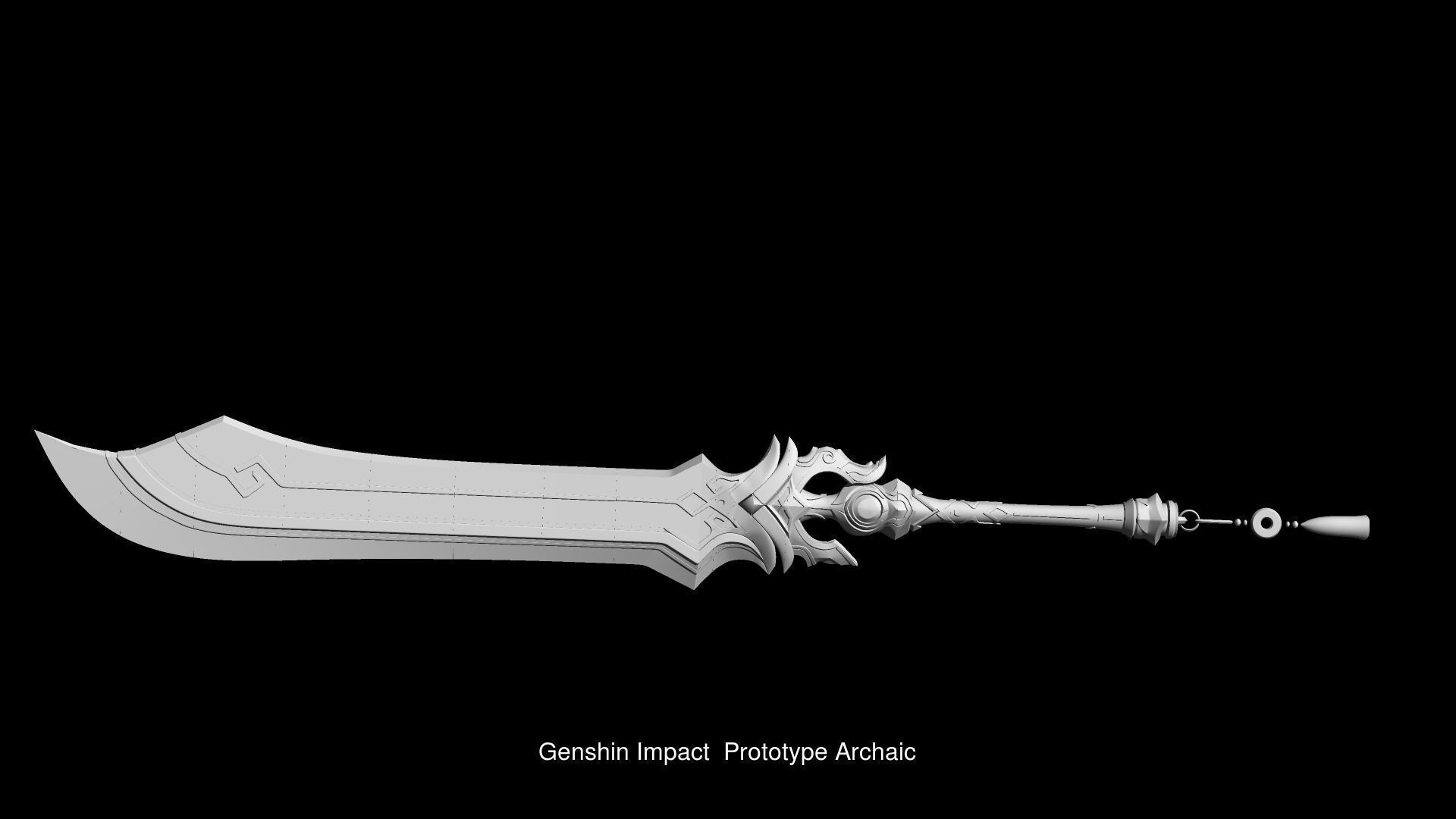 Genshin Weapons 3D Model Collection_35