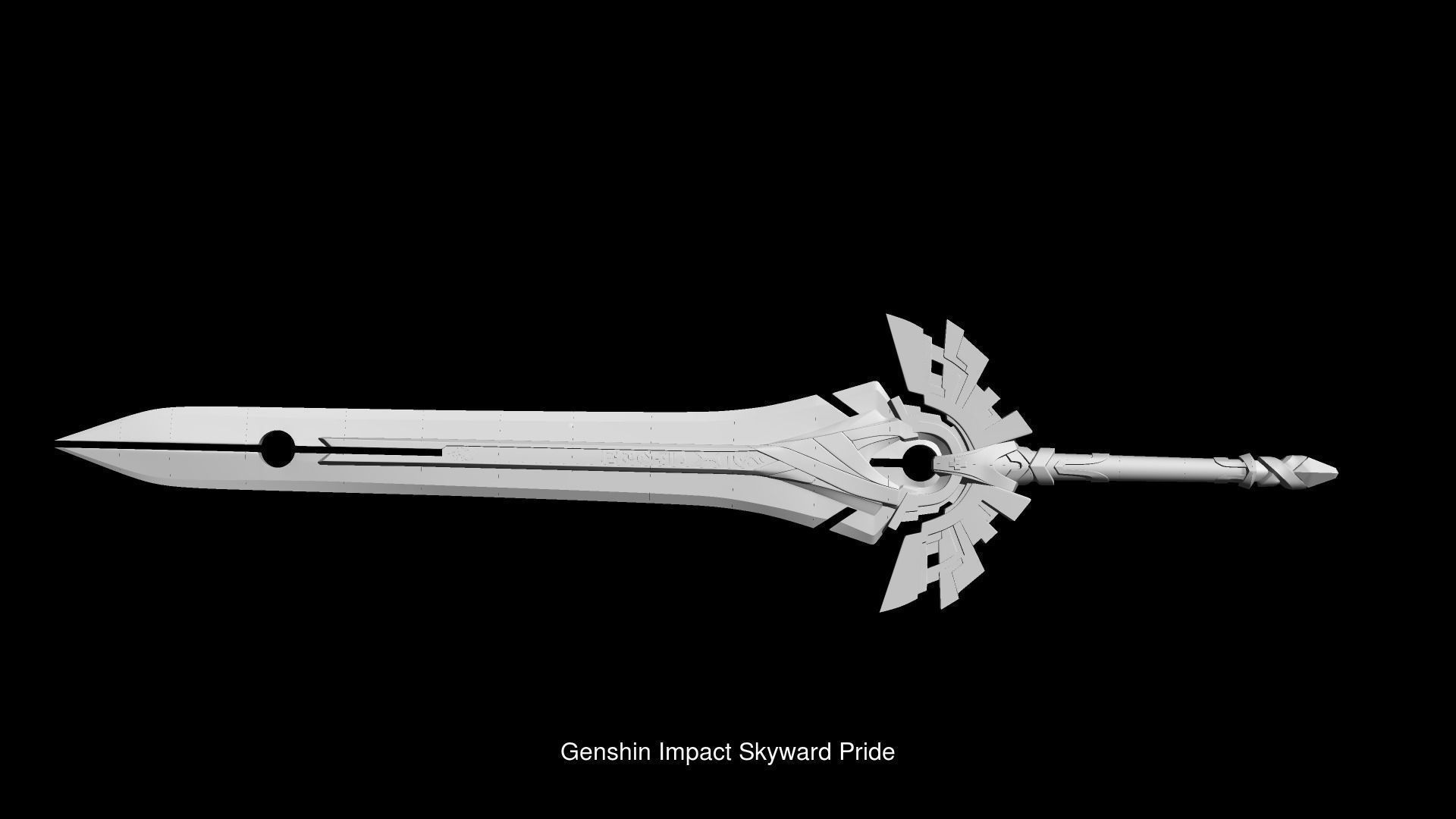 Genshin Weapons 3D Model Collection_28
