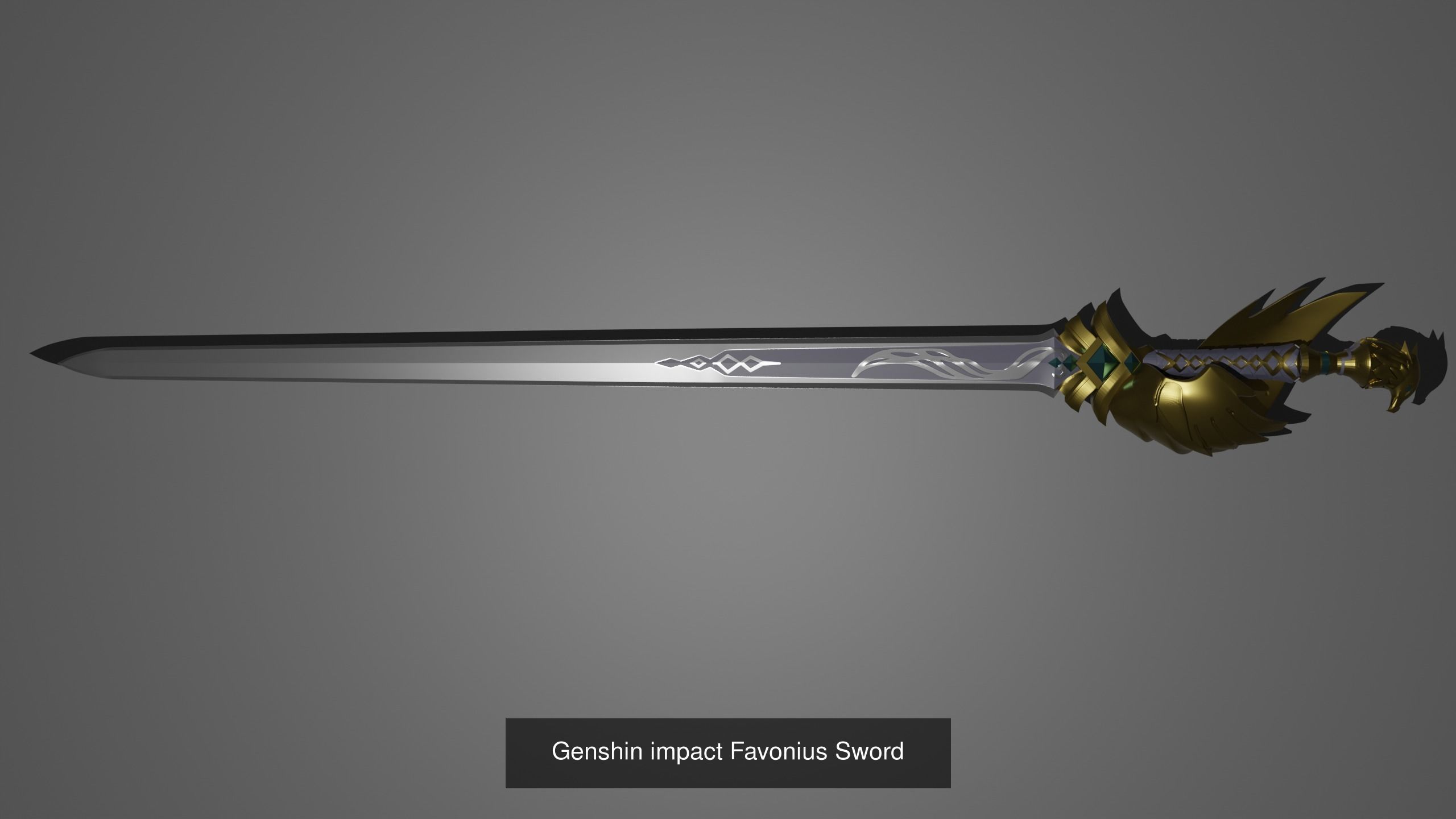 Genshin Weapons 3D Model Collection_24