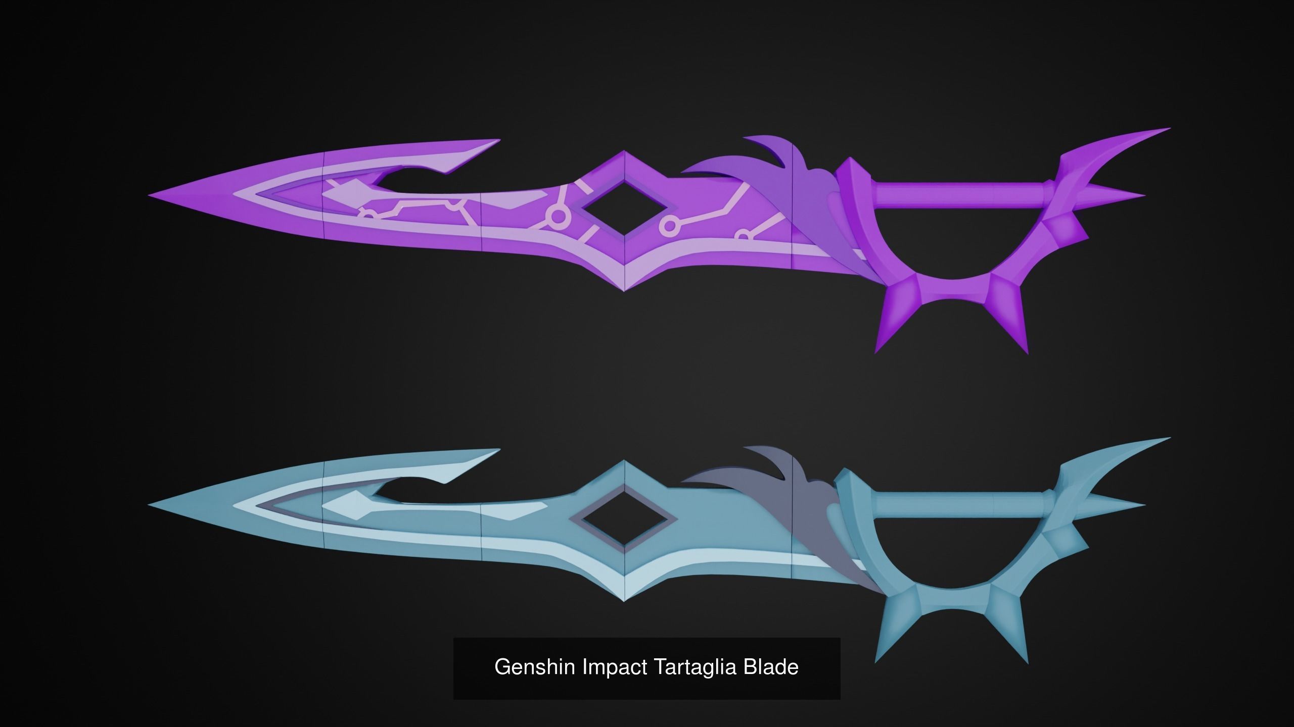 Genshin Weapons 3D Model Collection_27