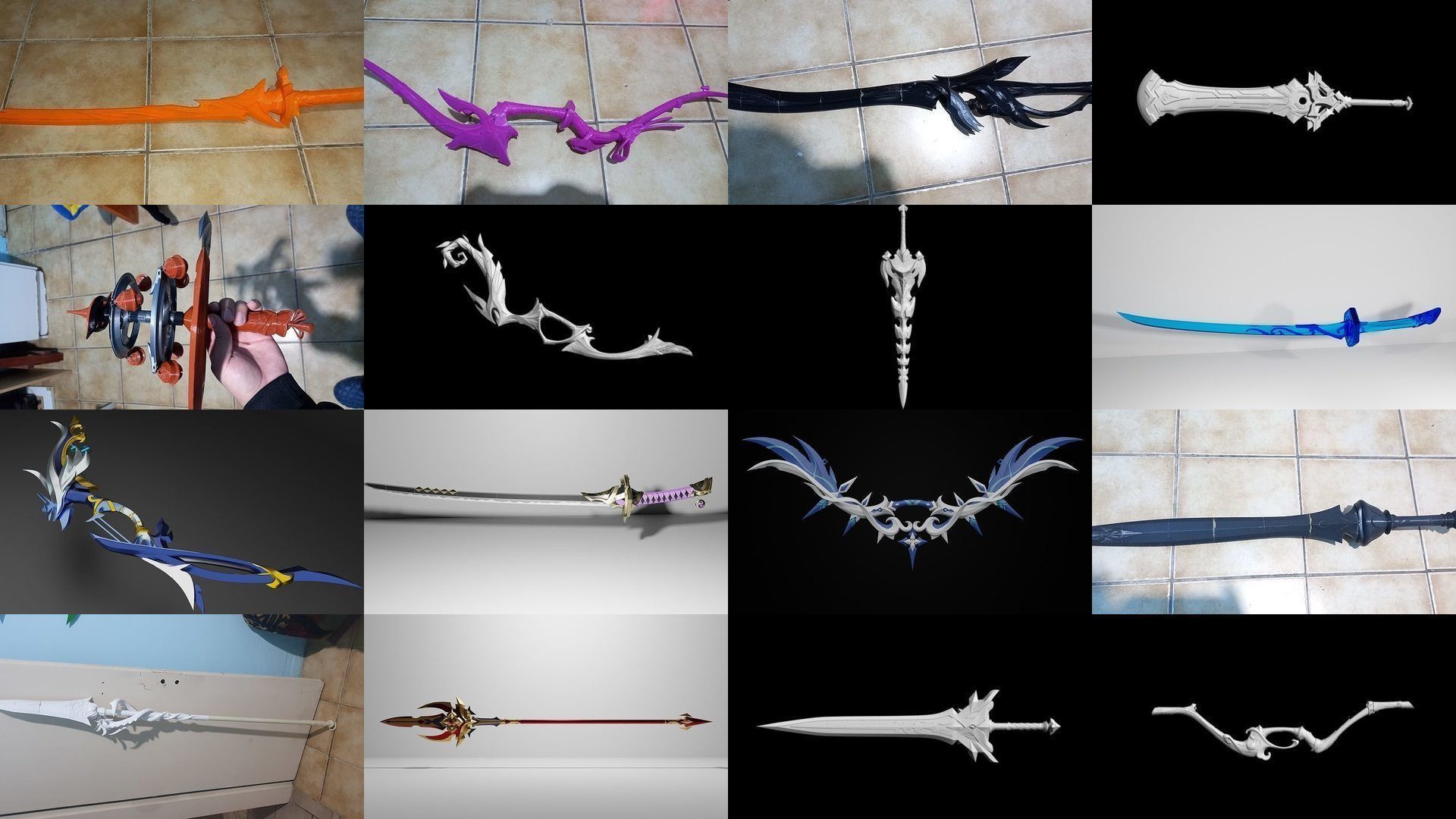 Genshin Weapons 3D Model Collection_14
