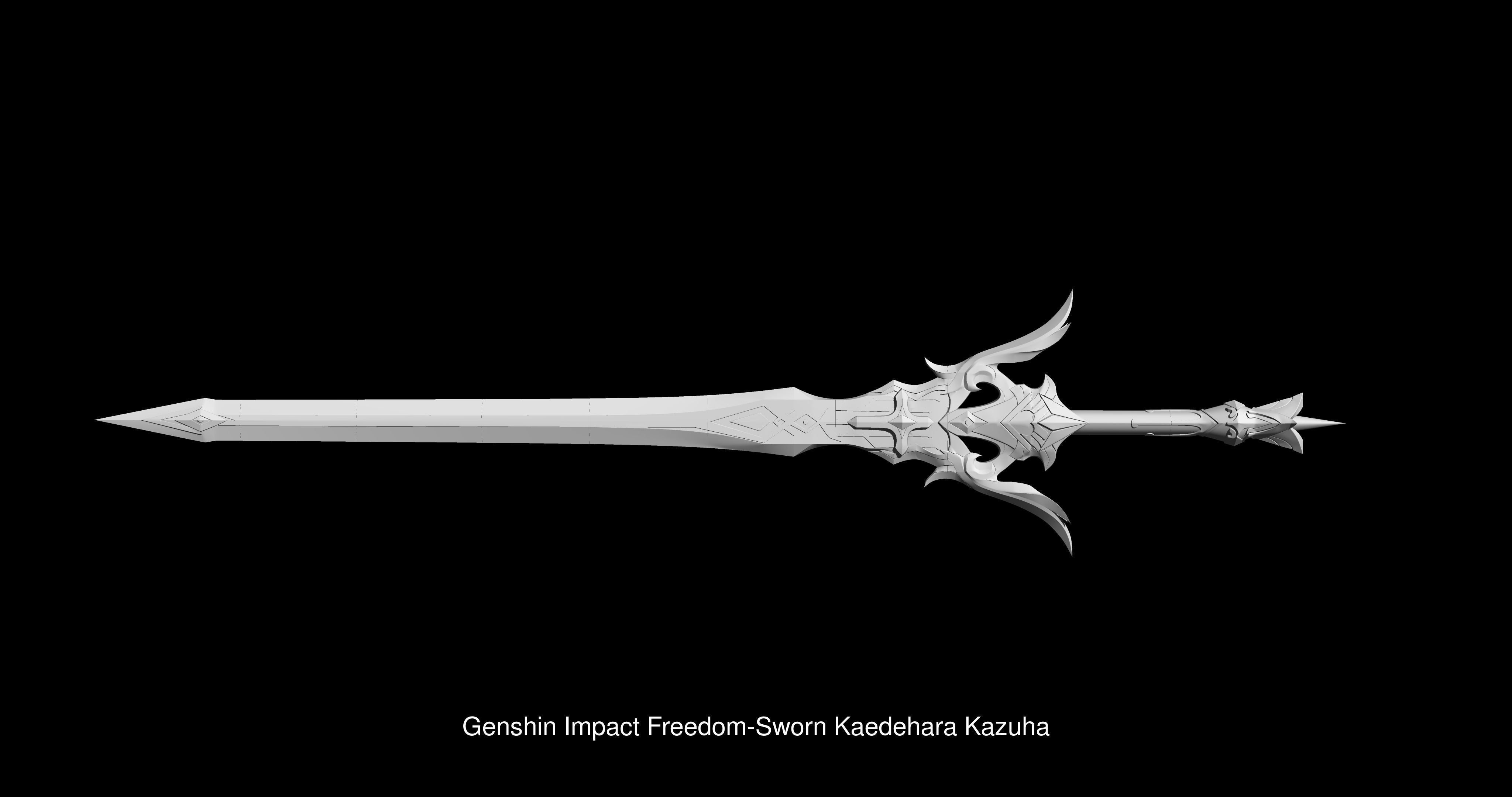 Genshin Weapons 3D Model Collection_52