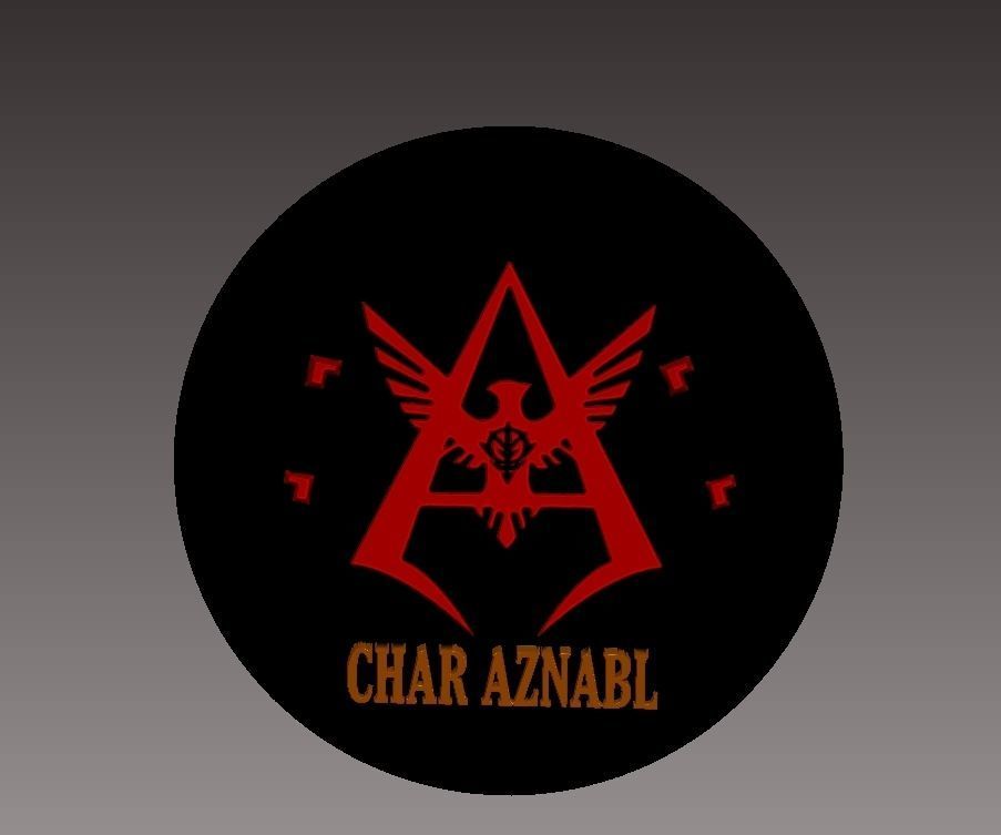 Char Aznable 3D print model_8