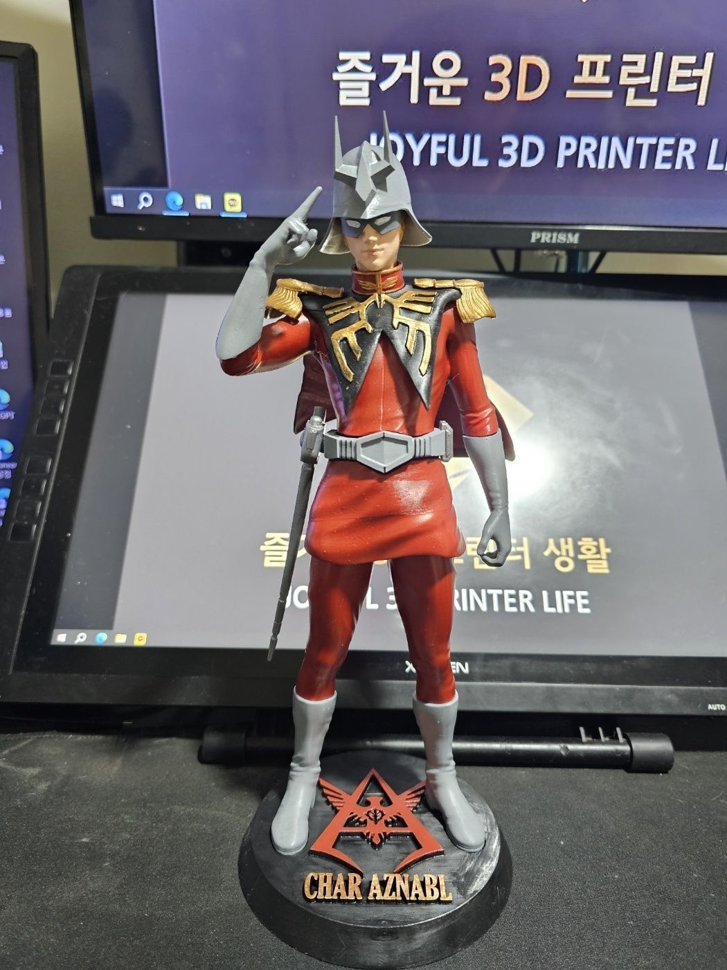 Char Aznable 3D print model_13