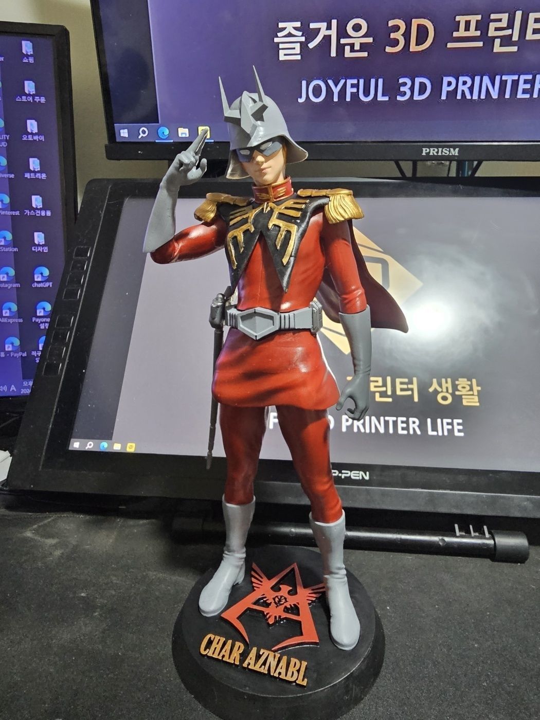 Char Aznable 3D print model_20