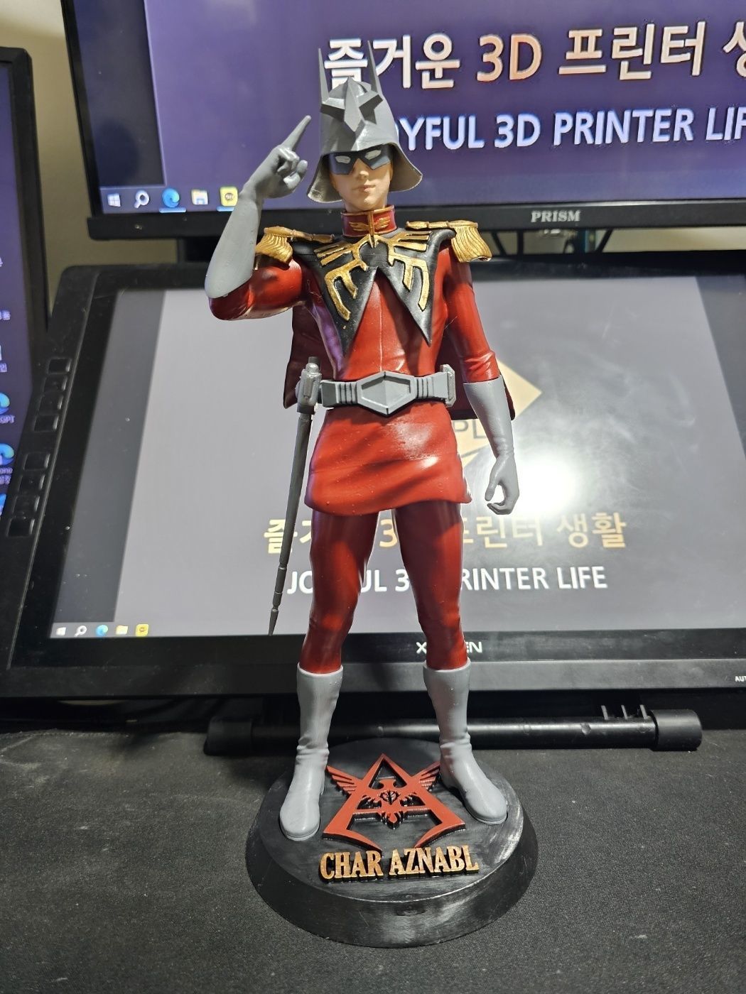 Char Aznable 3D print model_17