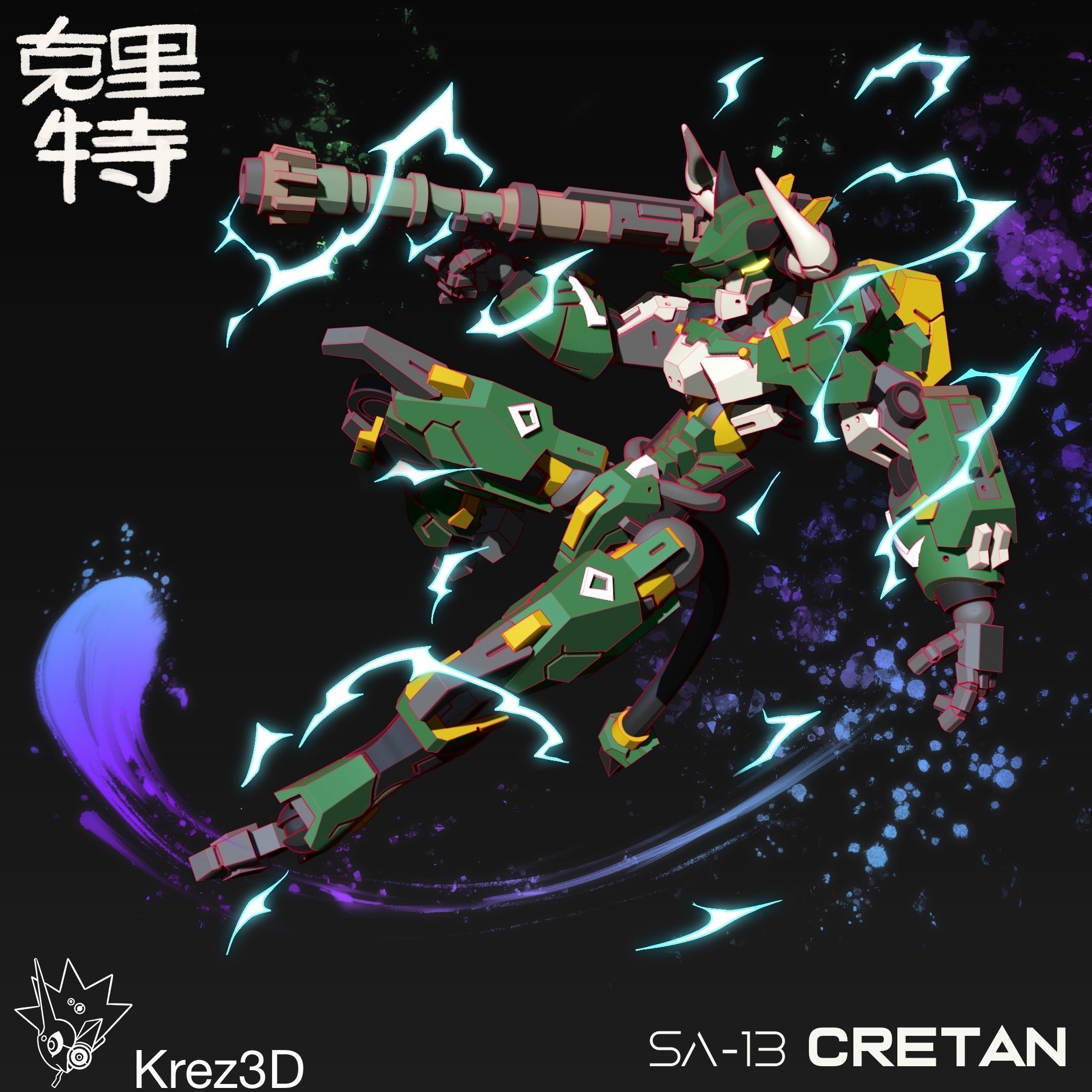 SA-13 Cretan 3D print model_6