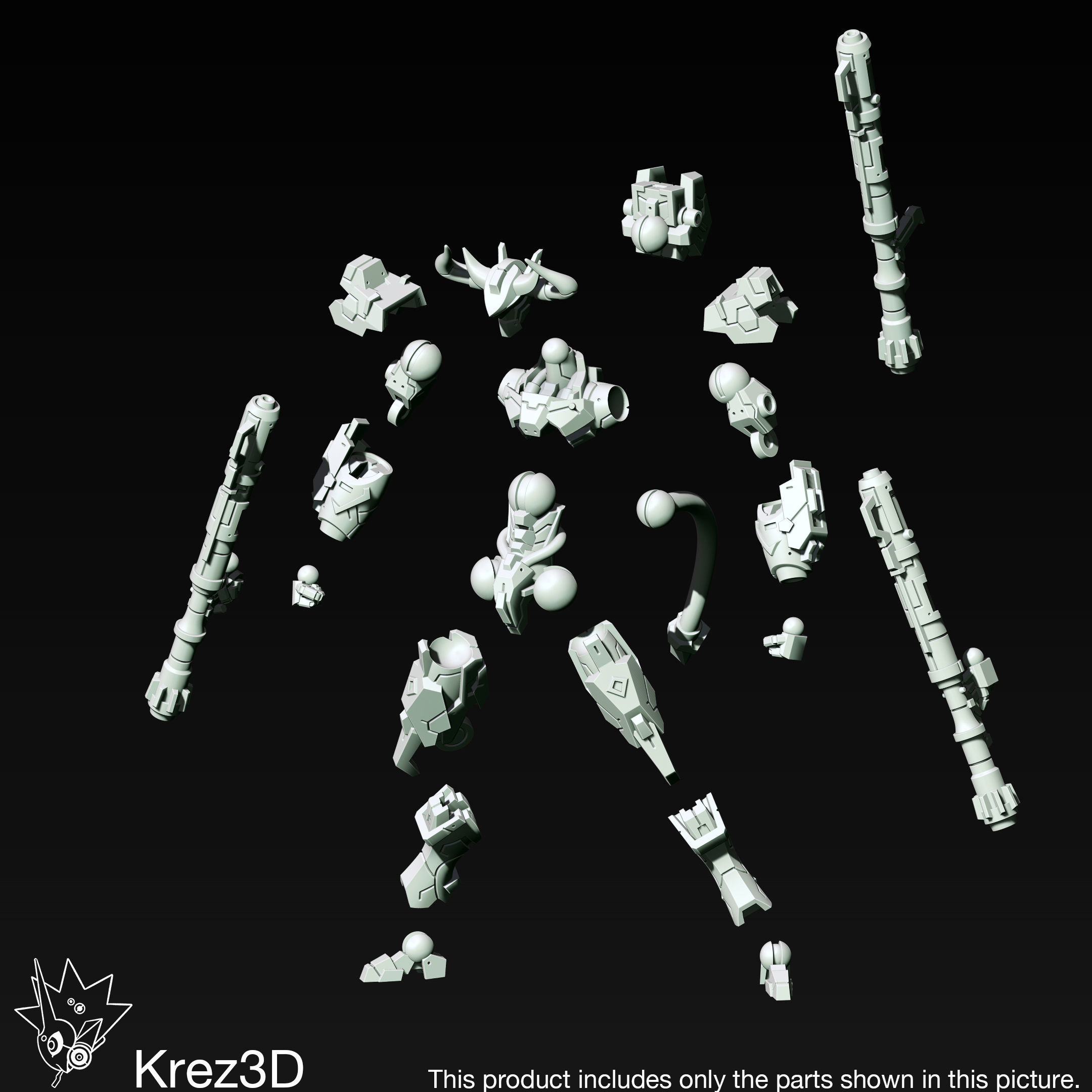 SA-13 Cretan 3D print model_4