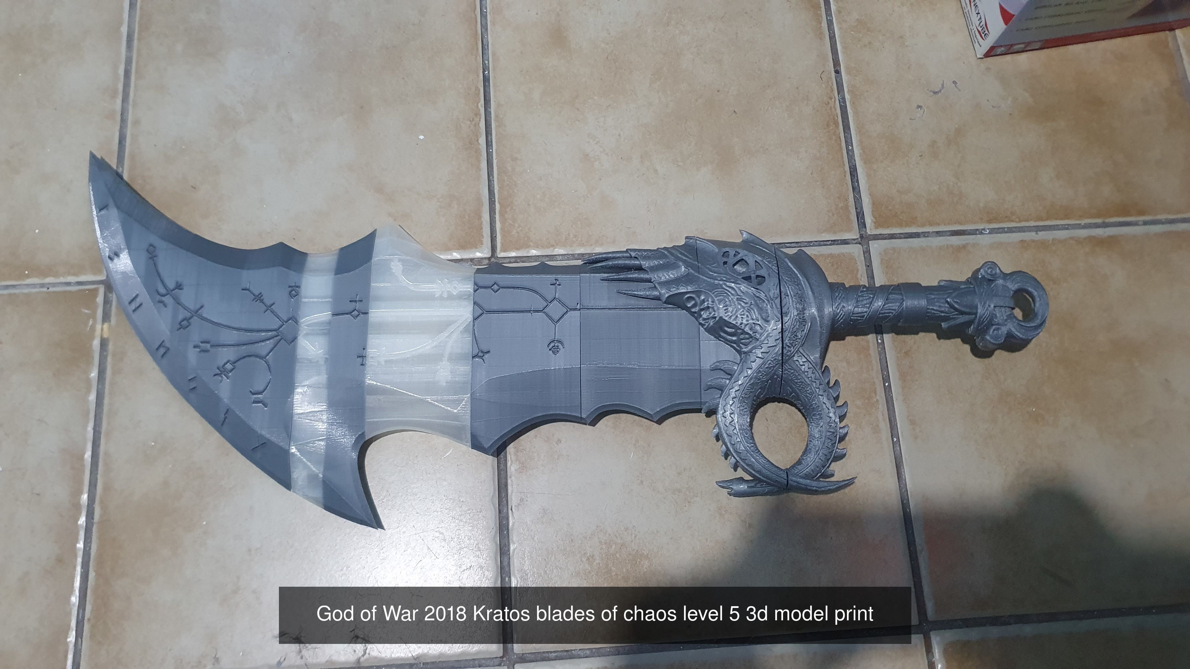 God of War Weapons 3D Model Collection_14