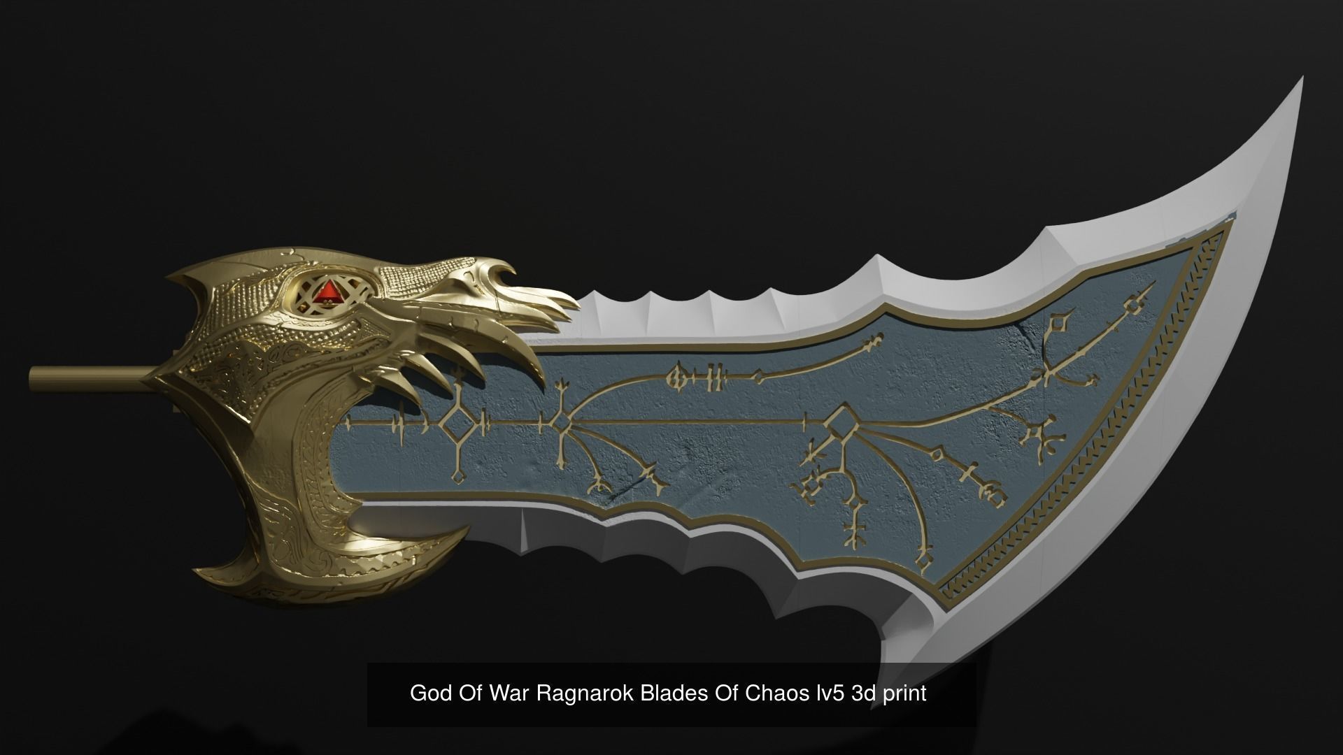 God of War Weapons 3D Model Collection_11