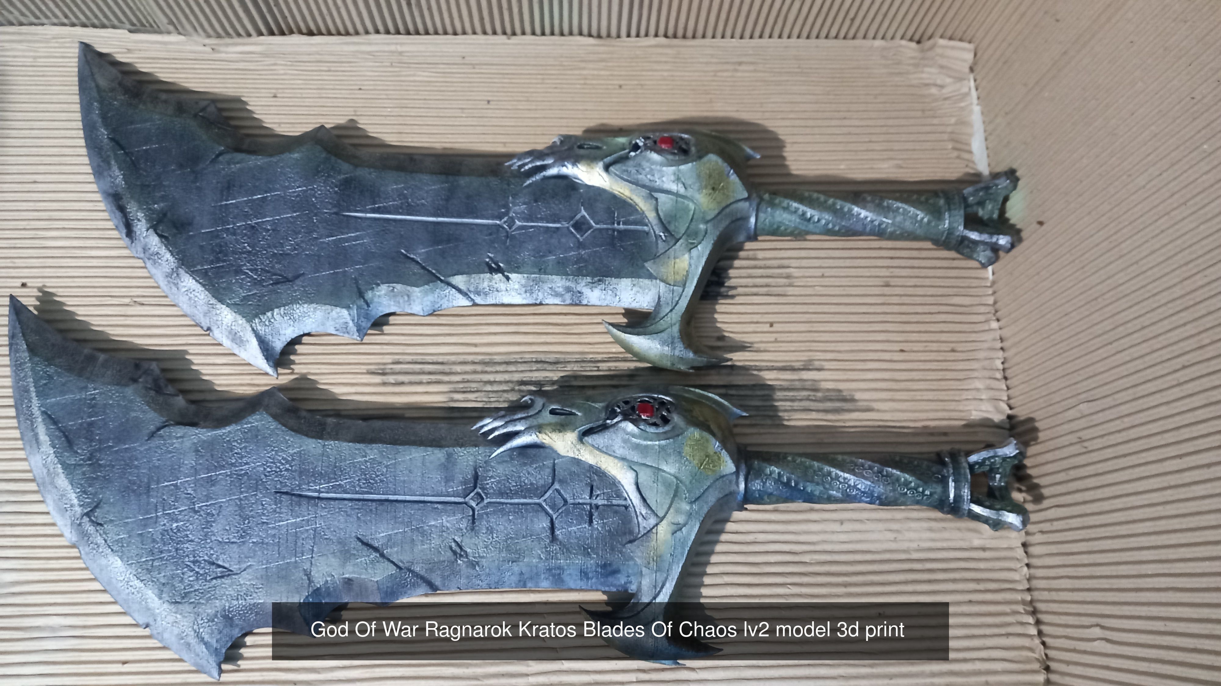 God of War Weapons 3D Model Collection_9