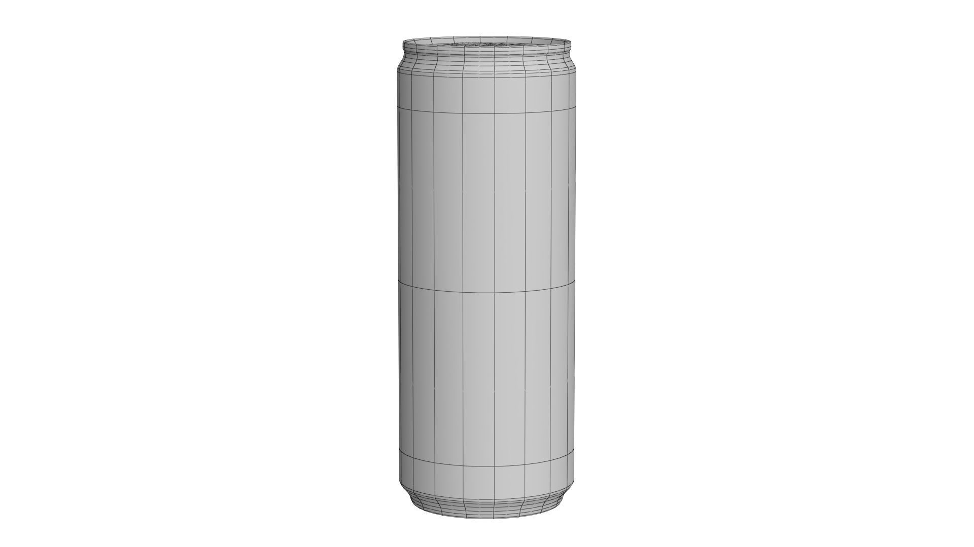 Coca Cola Light Drink Can Slim 250ml 02 Low-poly 3D model_20