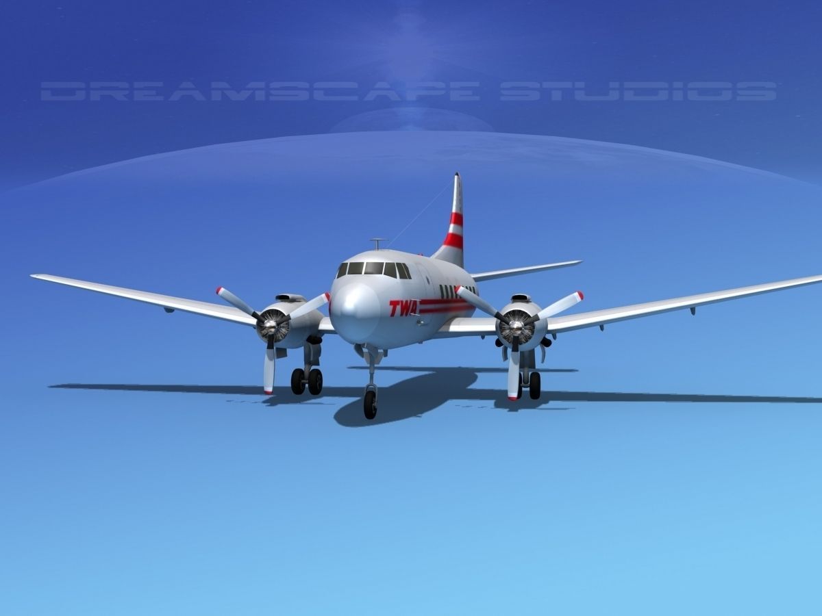 Martin 404 TWA 1 3D model_1