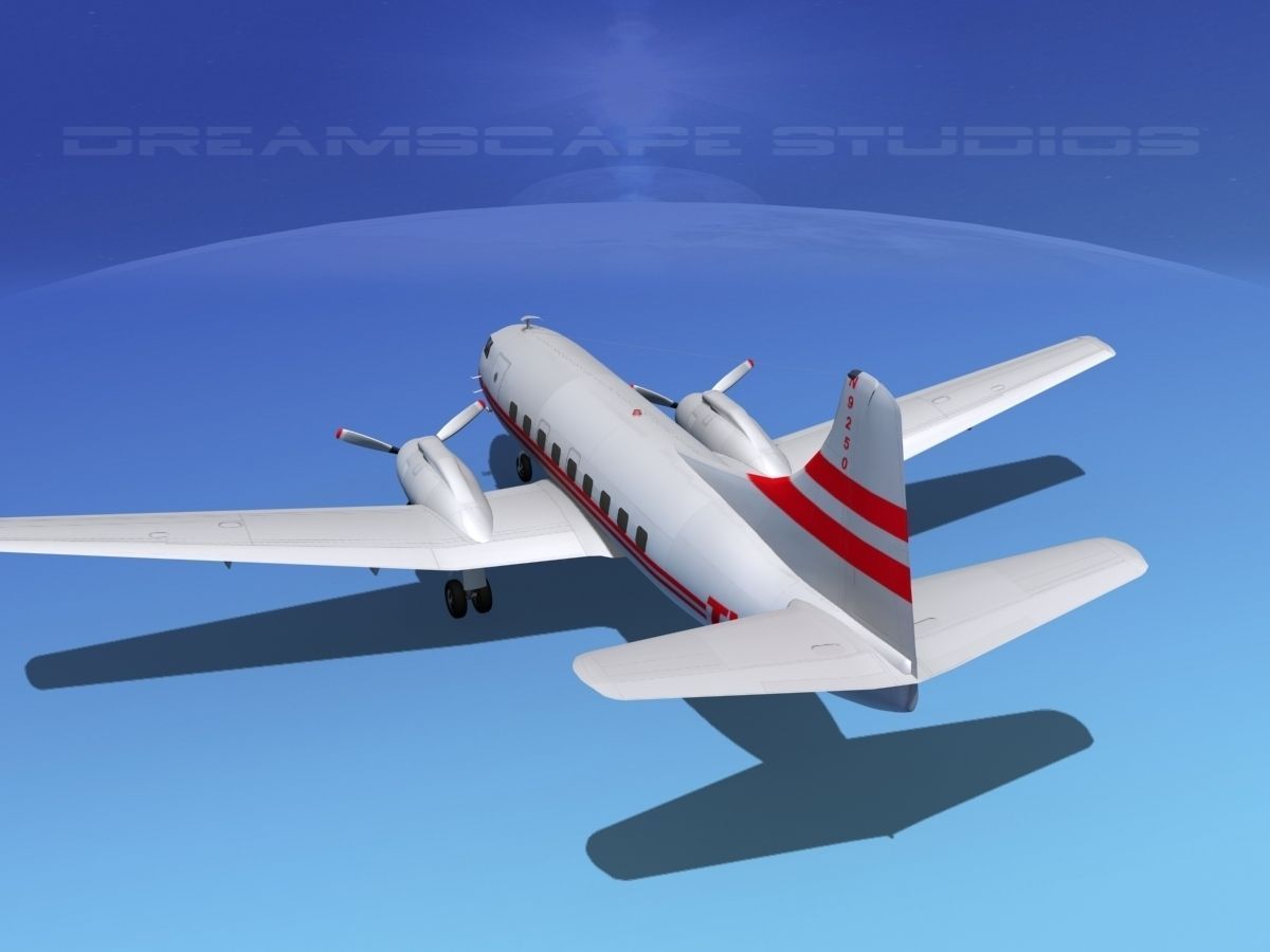 Martin 404 TWA 1 3D model_7