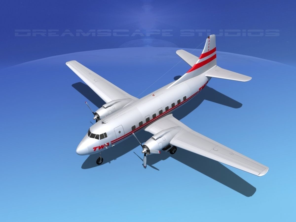 Martin 404 TWA 1 3D model_9