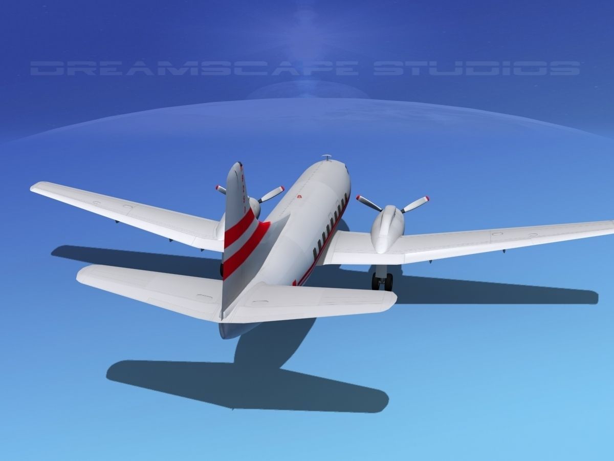 Martin 404 TWA 1 3D model_6