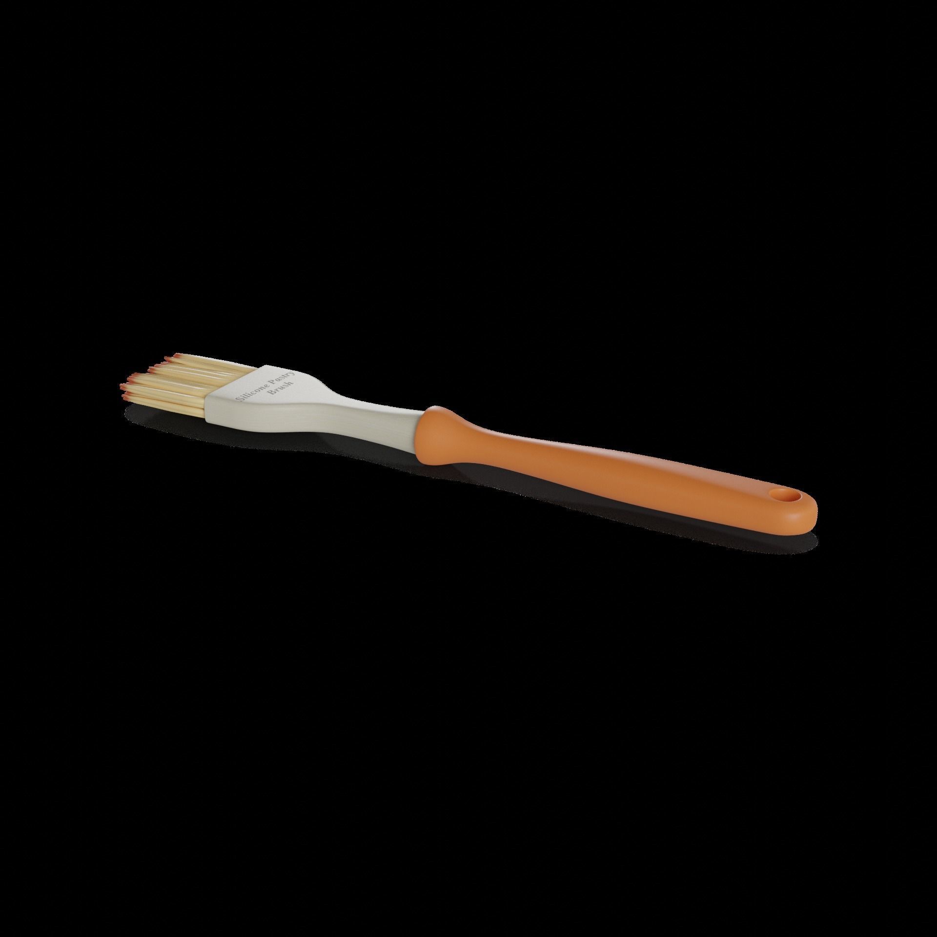Other kitchenware Silicone Pastry Brush 3D model_1