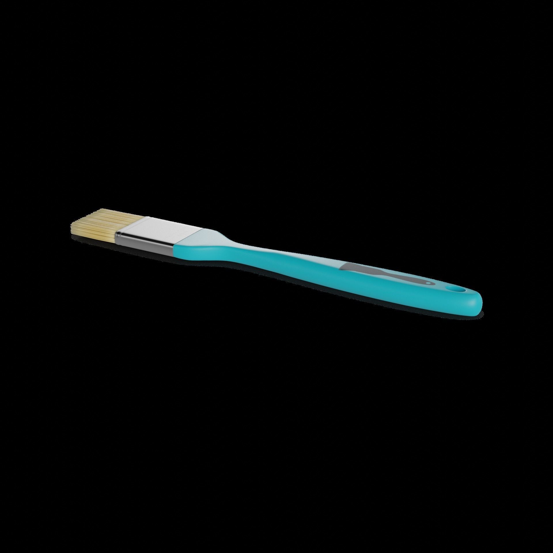 Other kitchenware Silicone Pastry Brush 3D model_1