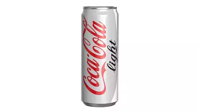 Coca Cola Light Drink Can Sleek 330ml 07