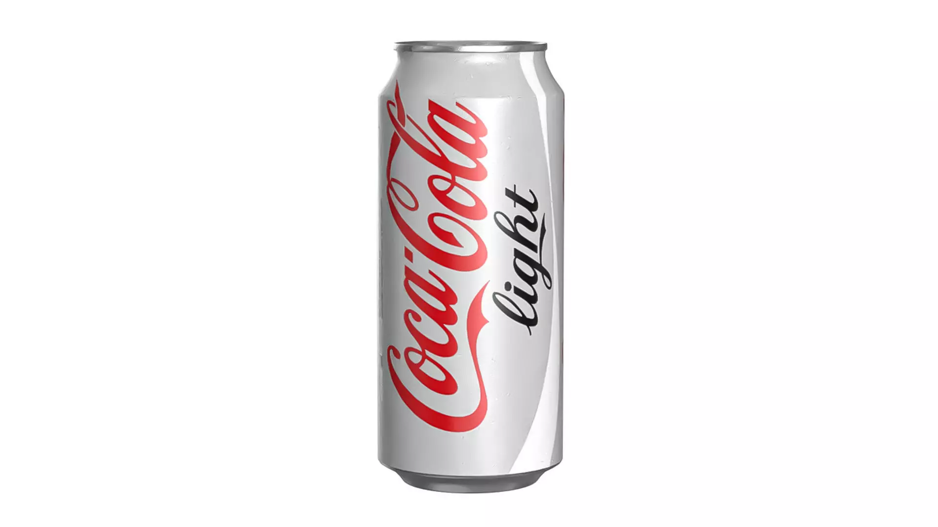Coca Cola Light Drink Can 473ml 13 Low-poly 3D model_0