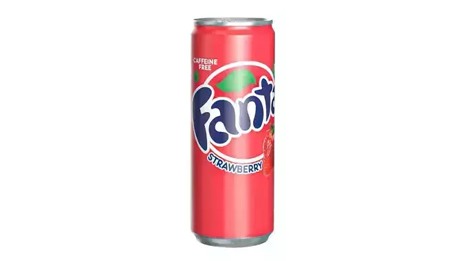 Fanta Strawberry Drink Can Slim 250ml 02