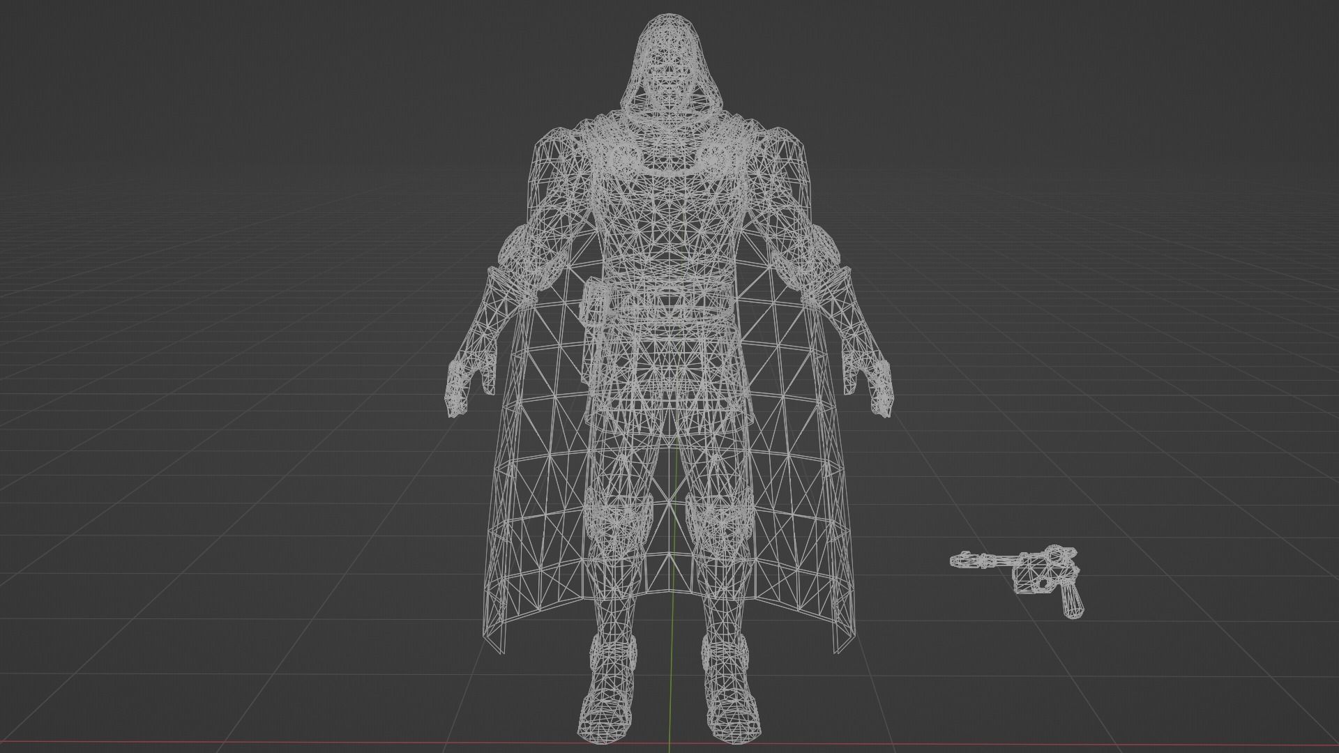 Doctor Doom Low-poly 3D model_6
