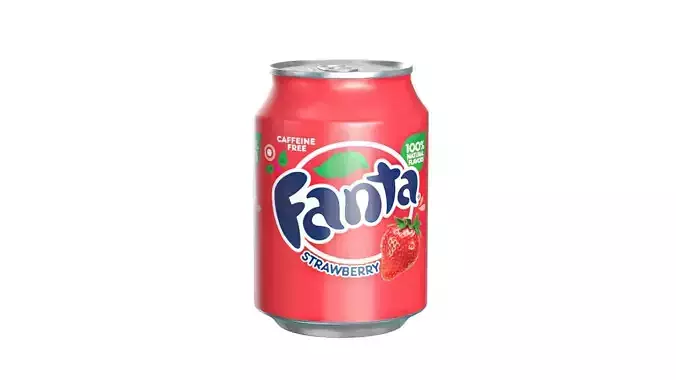 Fanta Strawberry Drink Can 250ml 09