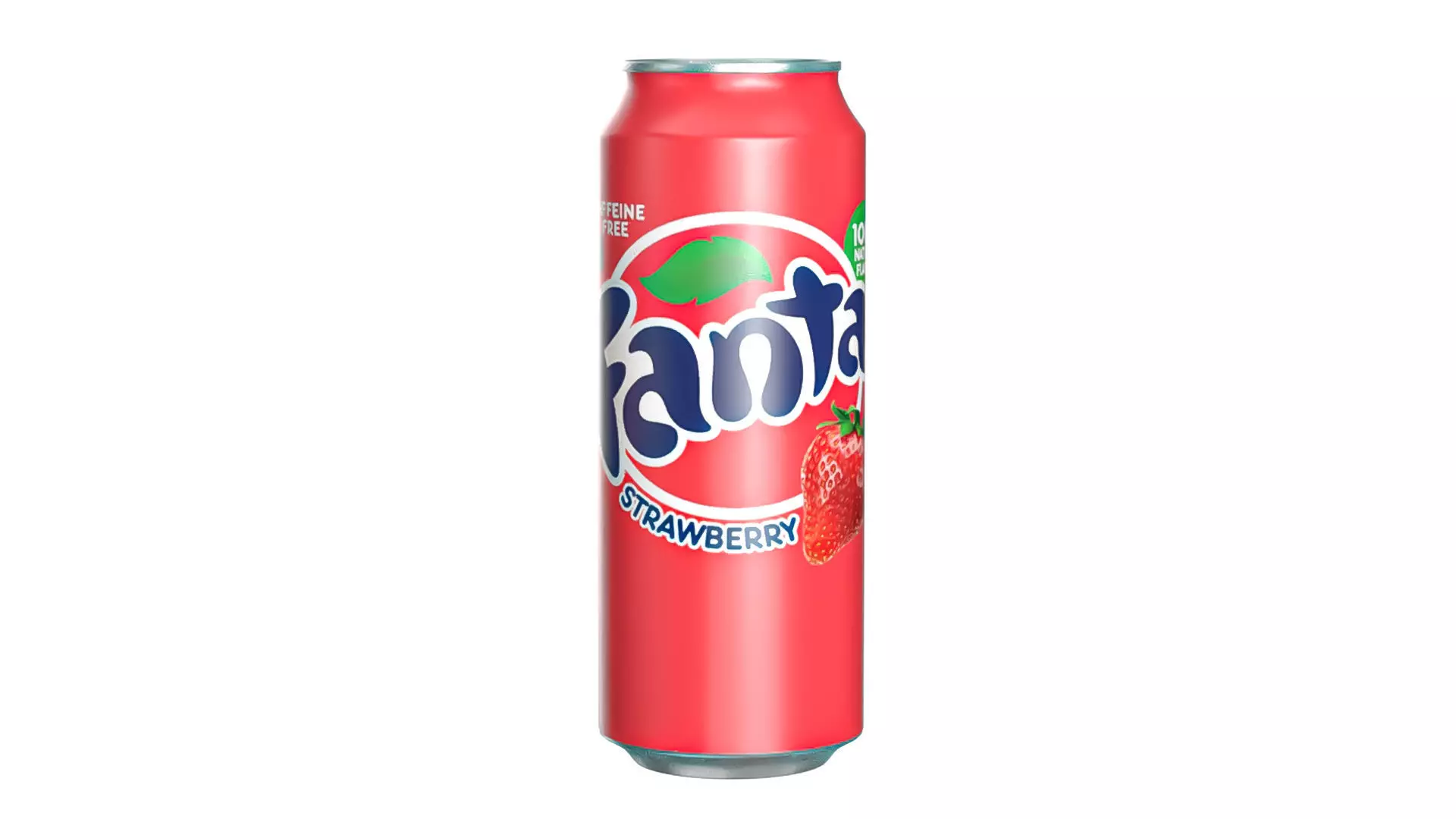 Fanta Strawberry Drink Can 500ml 14 Low-poly 3D model