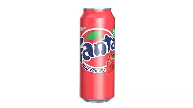 Fanta Strawberry Drink Can 500ml 14