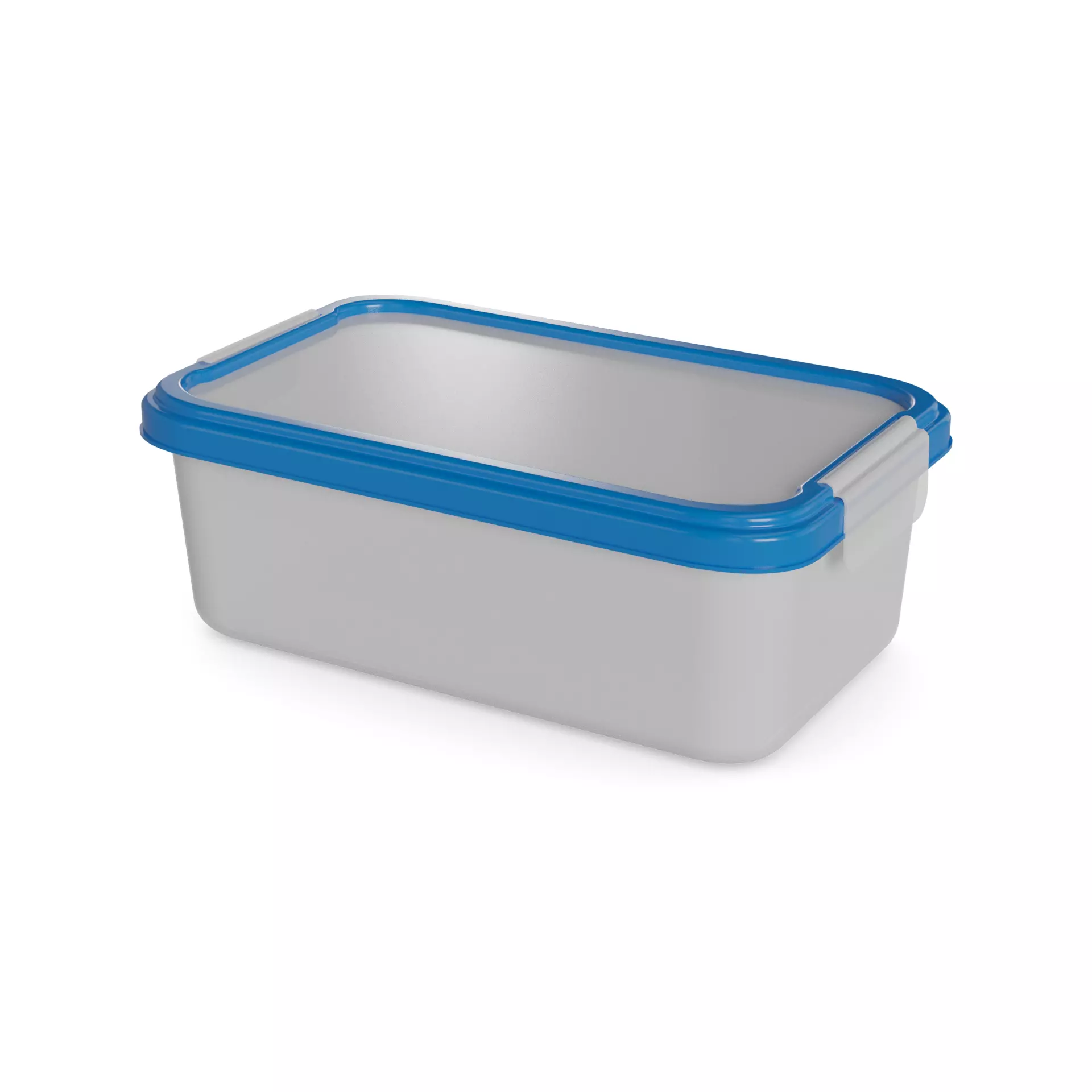 Food storage containers Plastic Food Storage Container Low-poly 3D model_0