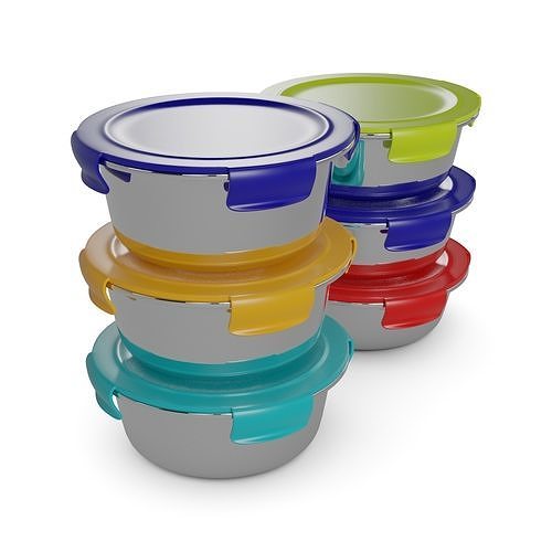 Food storage containers Food Storage Containers 3D model