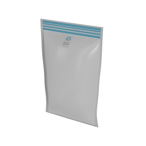 Food storage containers Silicone Food Storage Bags Low-poly 3D model