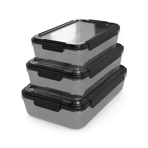 Food storage containers Glass Meal Prep Containers