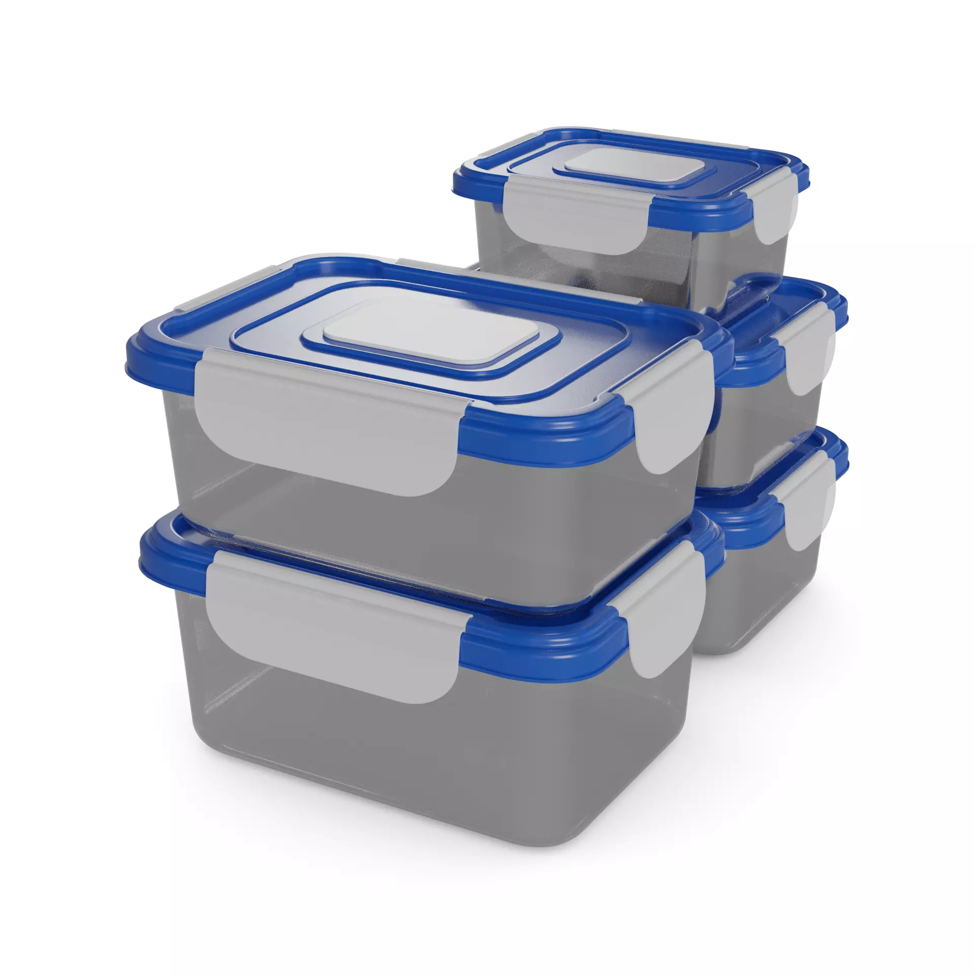 Food storage containers Food Storage Container Set 3D model_0