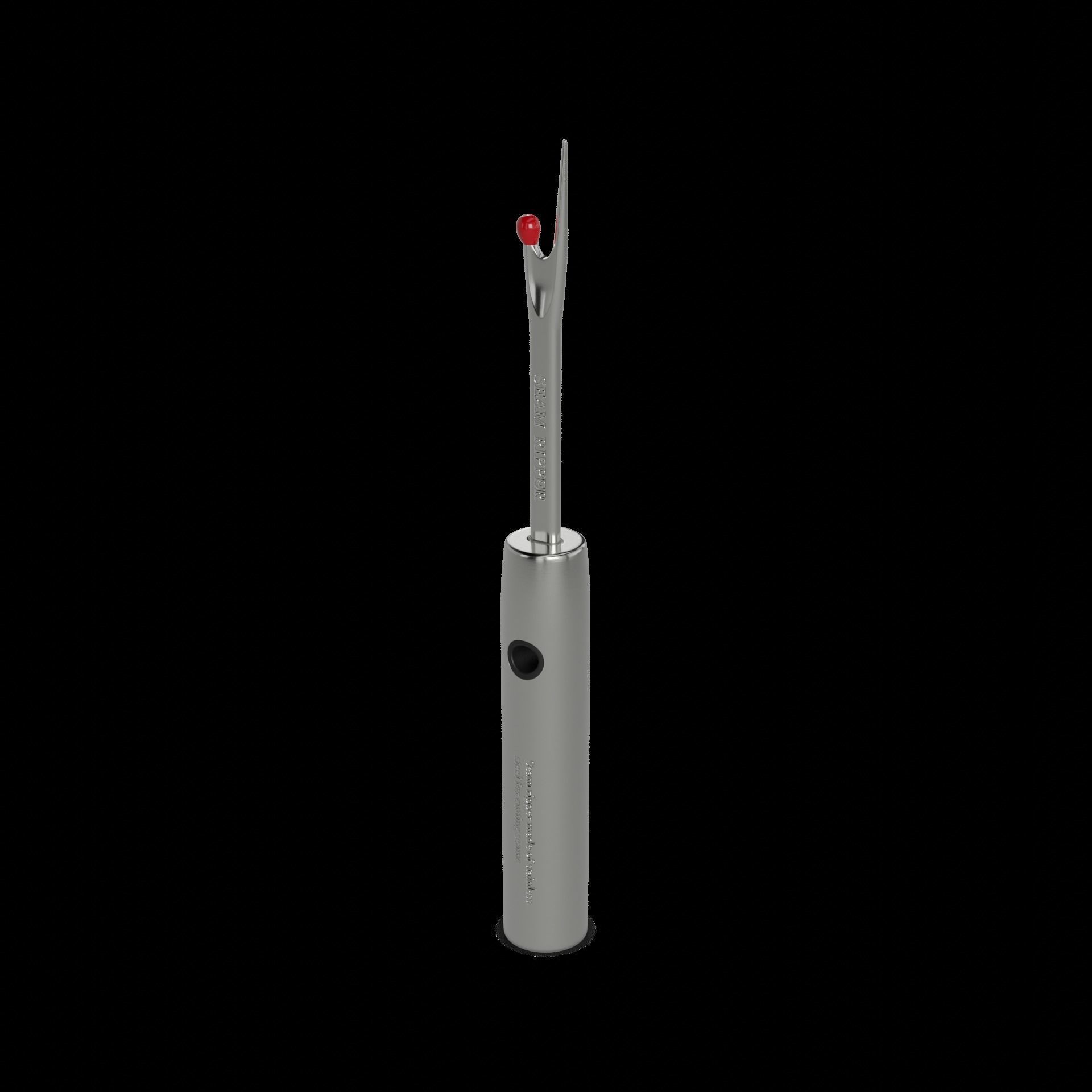 Sewing and knitting tools Seam Ripper Low-poly 3D model_1