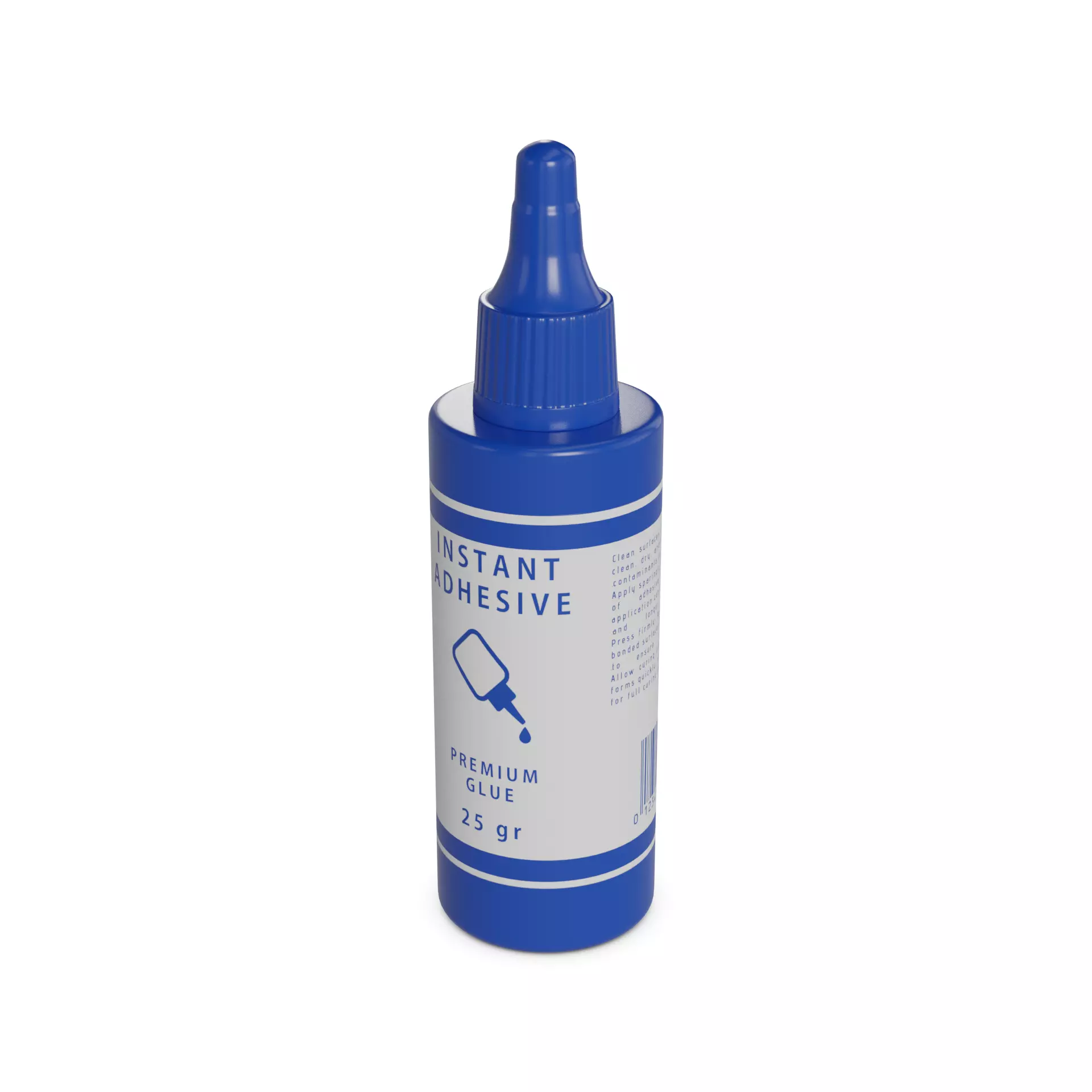 Glue Instant Adhesive Low-poly 3D model_0