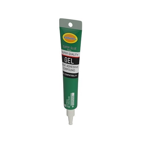 Glue Gel Super Glue Low-poly 3D model