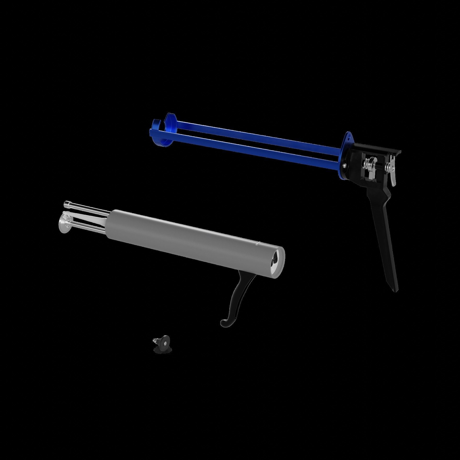 DIY essentials Caulking Gun 3D model_1