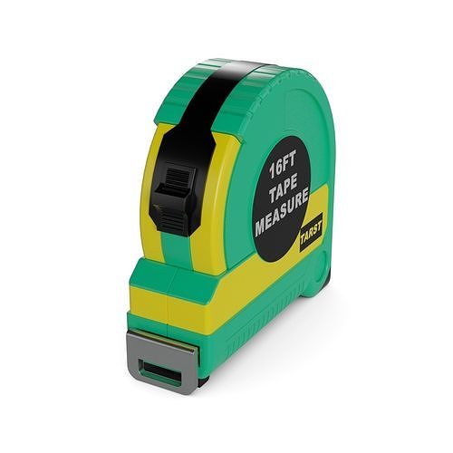 DIY essentials Tape Measure Low-poly 3D model